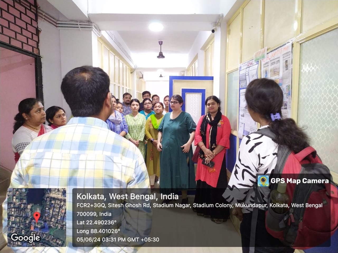 A wall magazine of Social Science Corner
