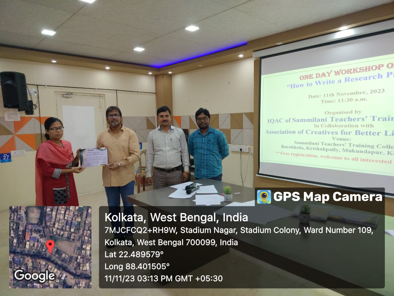 Workshop on How to write a research paper