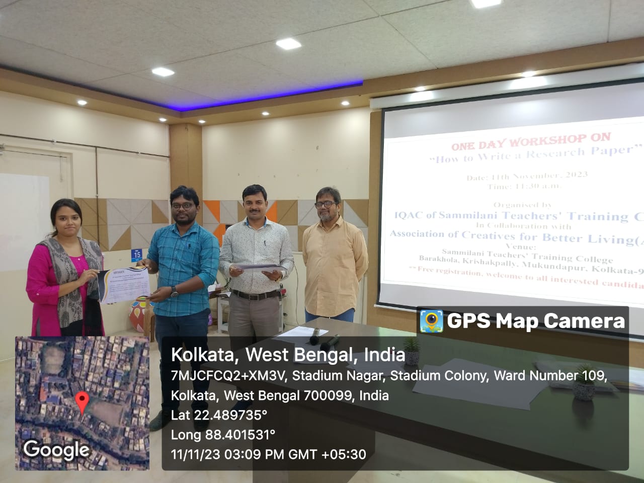 Workshop on How to write a research paper
