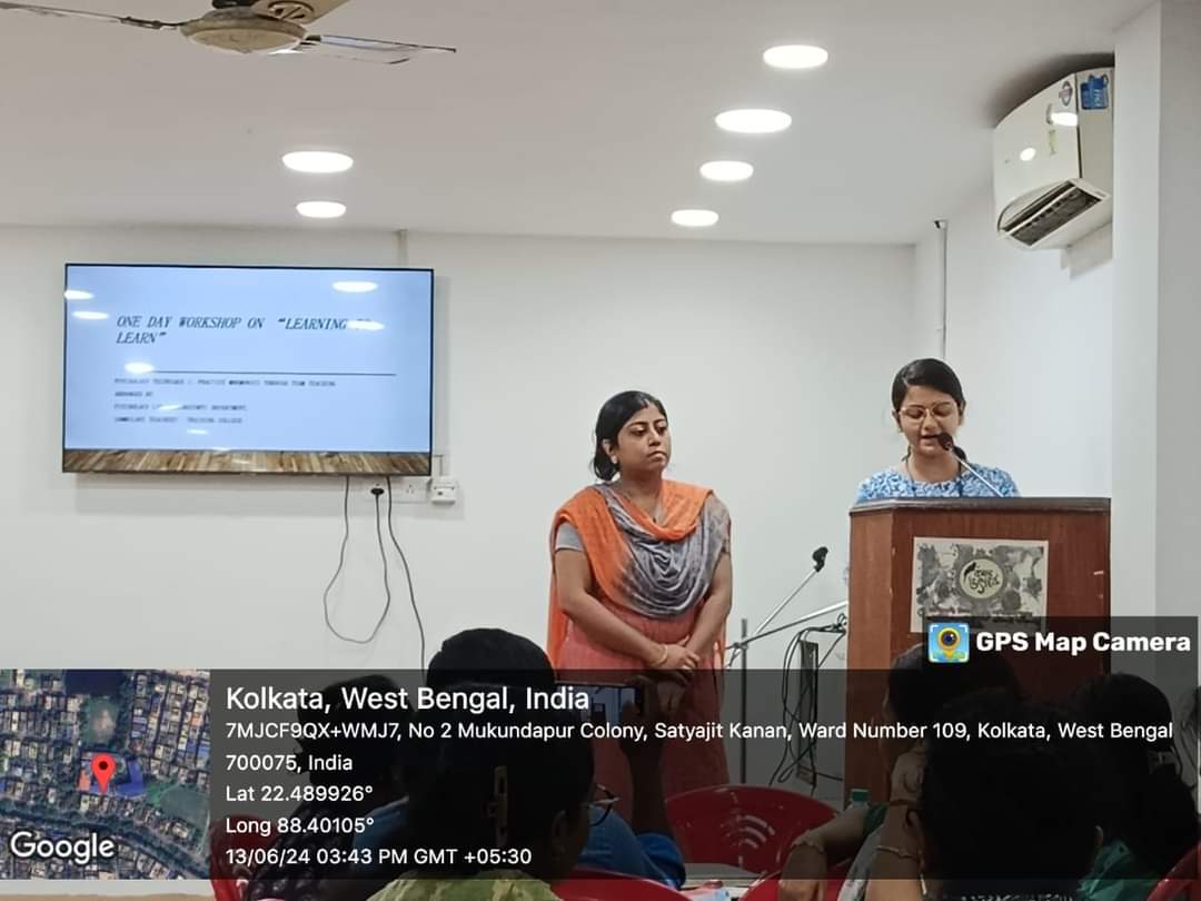 Workshop on Learning to learn (13th and 14th June 2024)