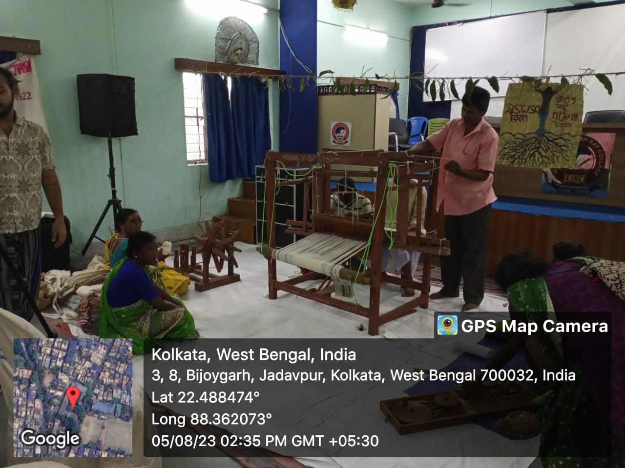 Bijoygarh College Hasto silpo