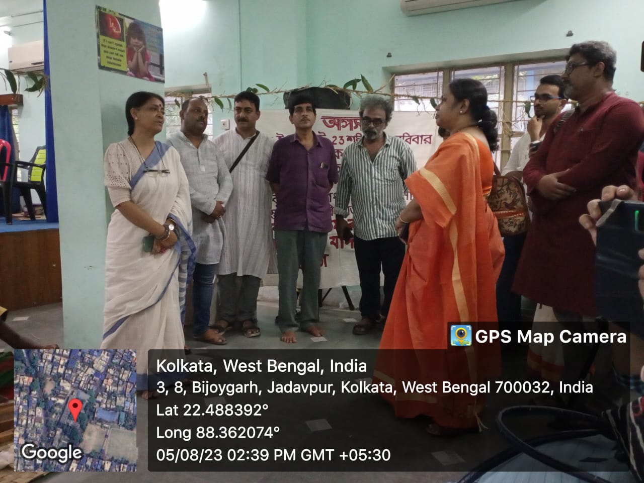 Bijoygarh College Hasto silpo