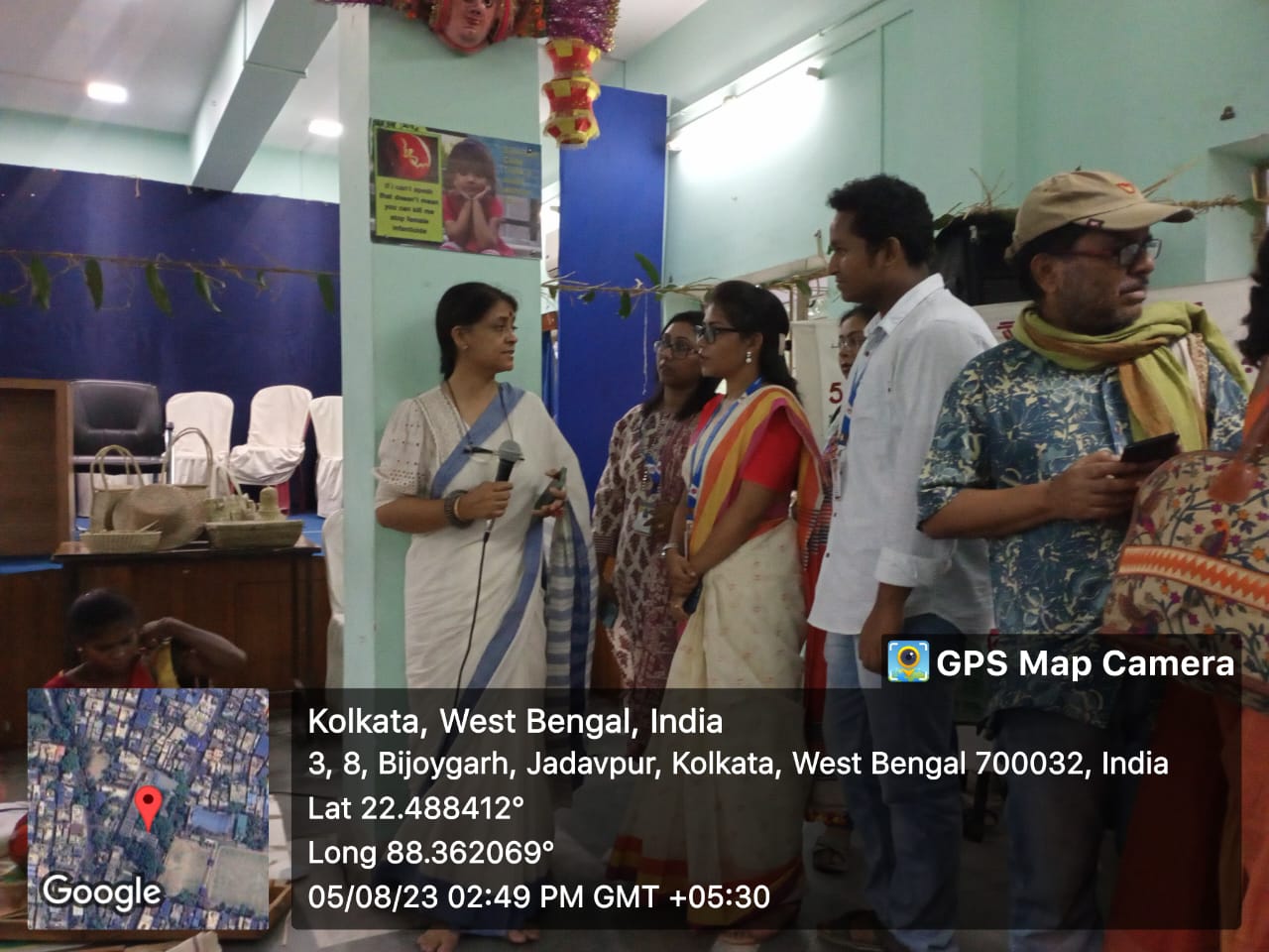 Bijoygarh College Hasto silpo