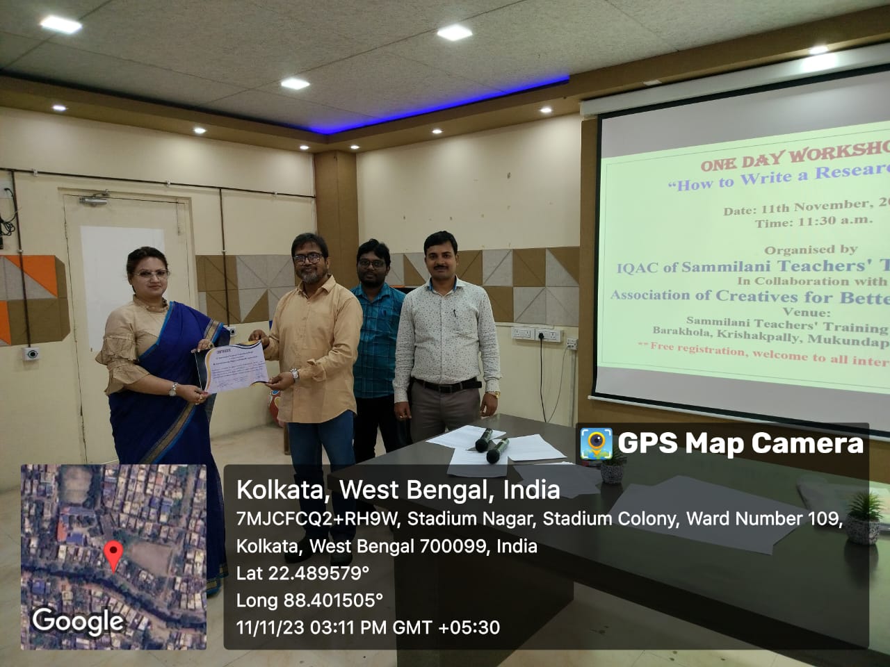 Workshop on How to write a research paper