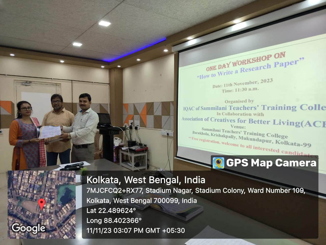 Workshop on How to write a research paper