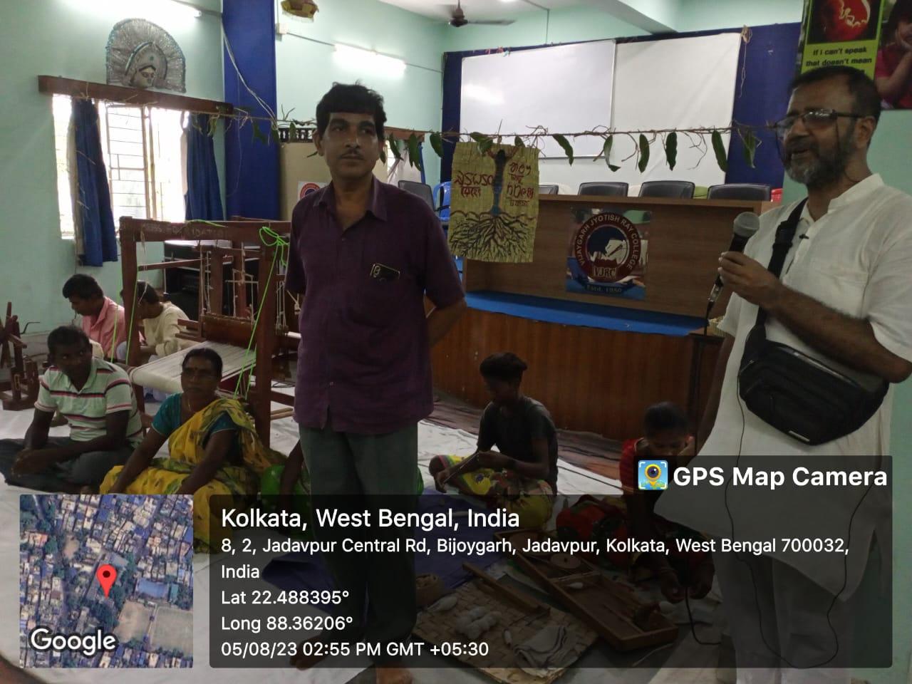Bijoygarh College Hasto silpo