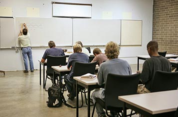 Practical teaching classroom session